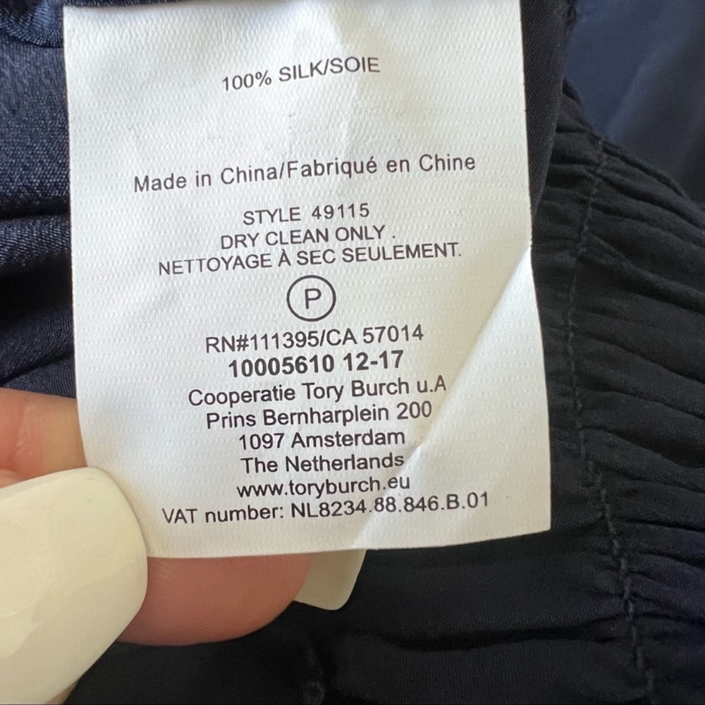 Tory Burch Costa silk jumpsuit - Picture 11 of 12